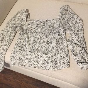 Lush square neck blouse